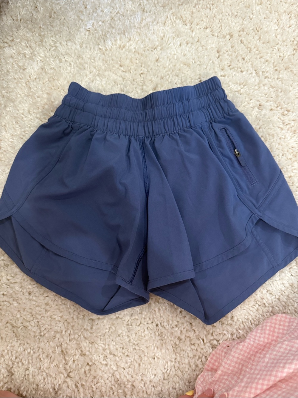 lululemon athletica Navy Layered Run Shorts